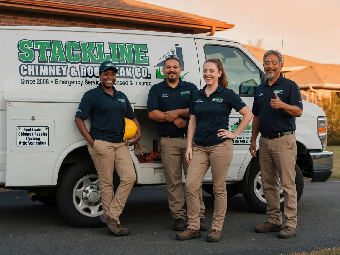 Chimney flashing repair company in Ferguson, NC